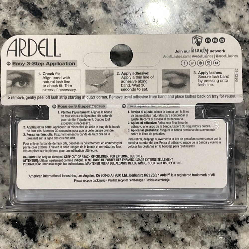Ardell Natural Lashes Blue 110 - Picture 2 of 4